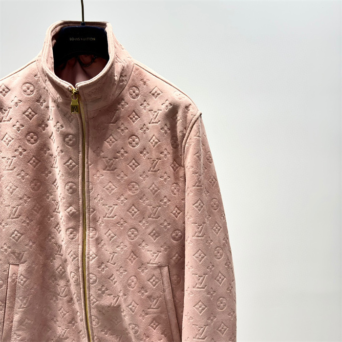 2024fw LV Leather Jacket Top Version - DEEPREPS