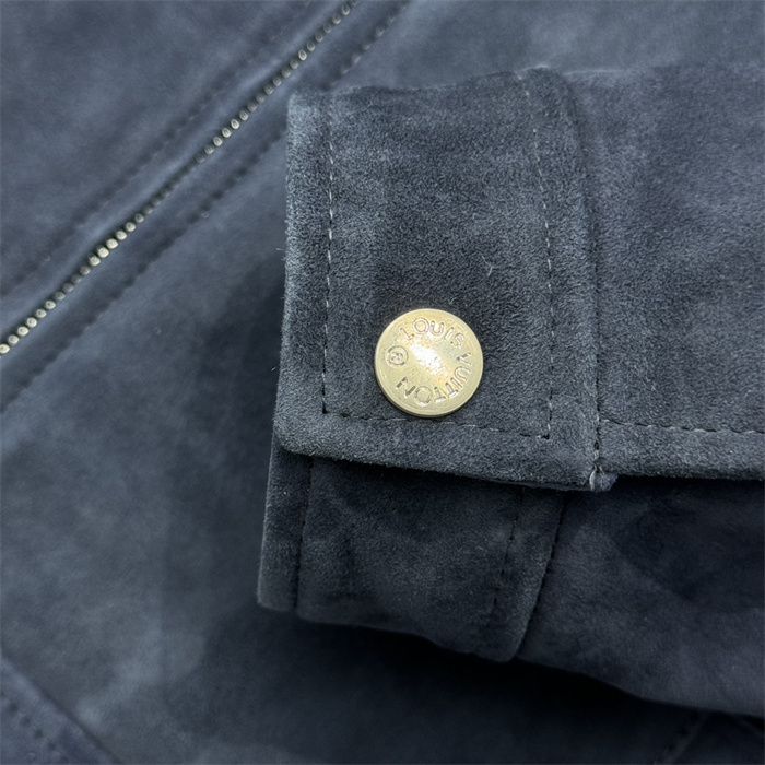 2024fw LV Leather Jacket Top Version - DEEPREPS