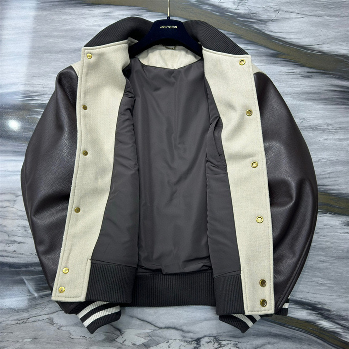 2024fw LV Leather Jacket Top Version - DEEPREPS