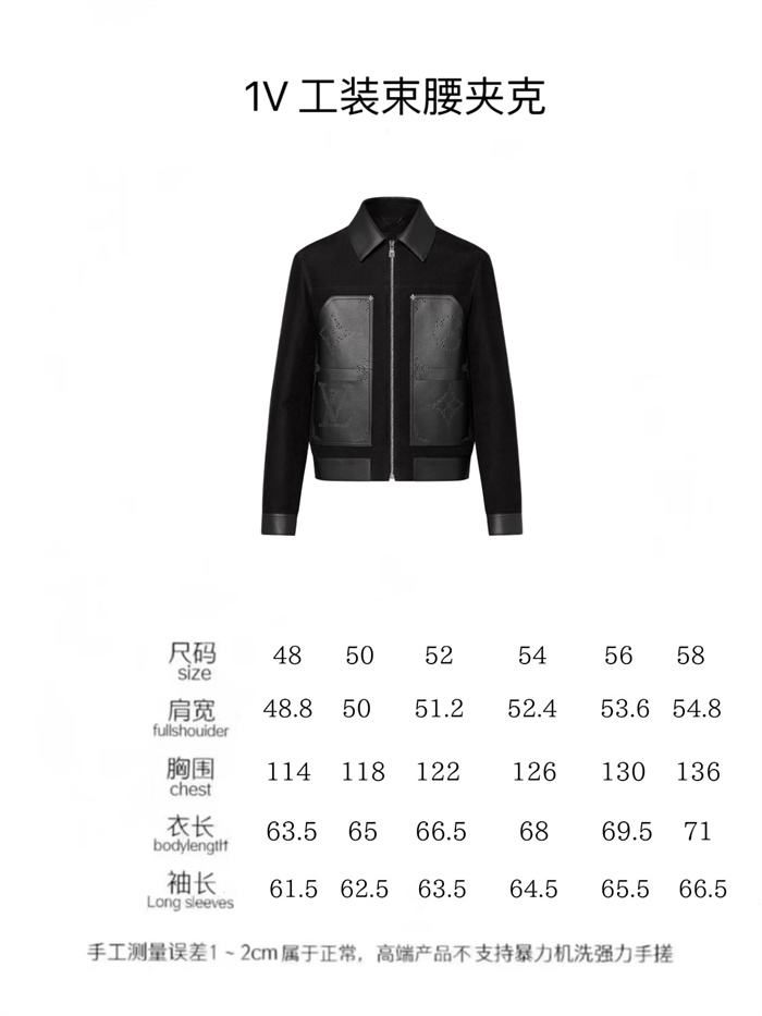 2024fw LV Real Leather Jacket Top Version - DEEPREPS