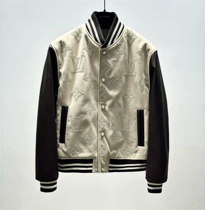 2024fw LV Leather Jacket Top Version - DEEPREPS