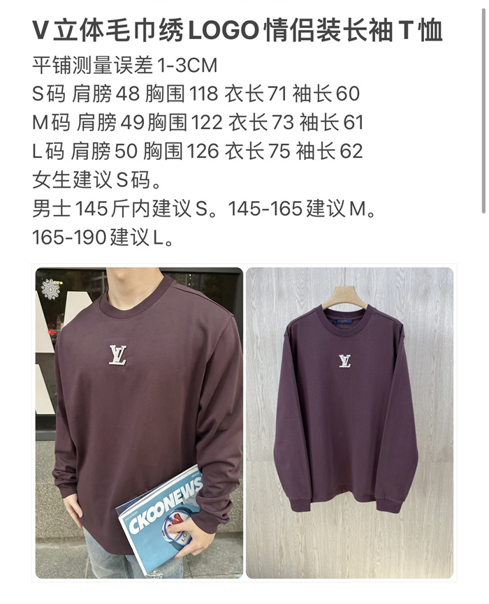 2024fw LV Sweater Top Version - DEEPREPS