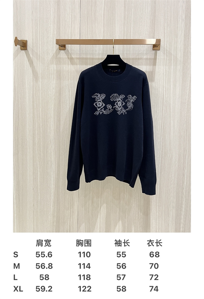 2024fw LV Sweater Top Version - DEEPREPS