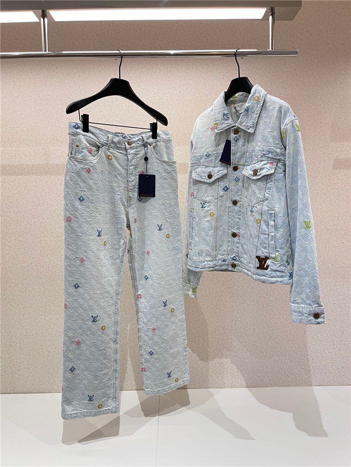 2024SS LV JacketJeans Top Version - DEEPREPS