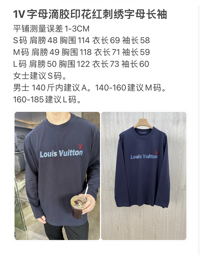 2024fw LV Sweater Top Version - DEEPREPS