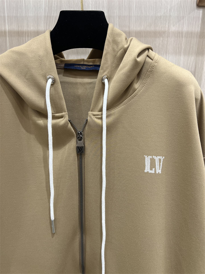 2024fw LV Zipper Hoodie Top Version - DEEPREPS