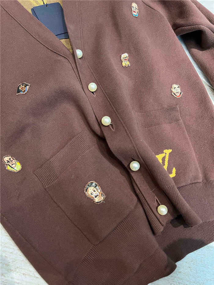 2024ss LV Cardigan Sweater Top Version - DEEPREPS