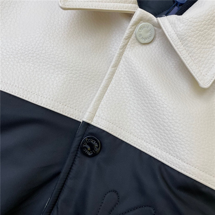 2024ss LV Leather Jacket Top Version - DEEPREPS