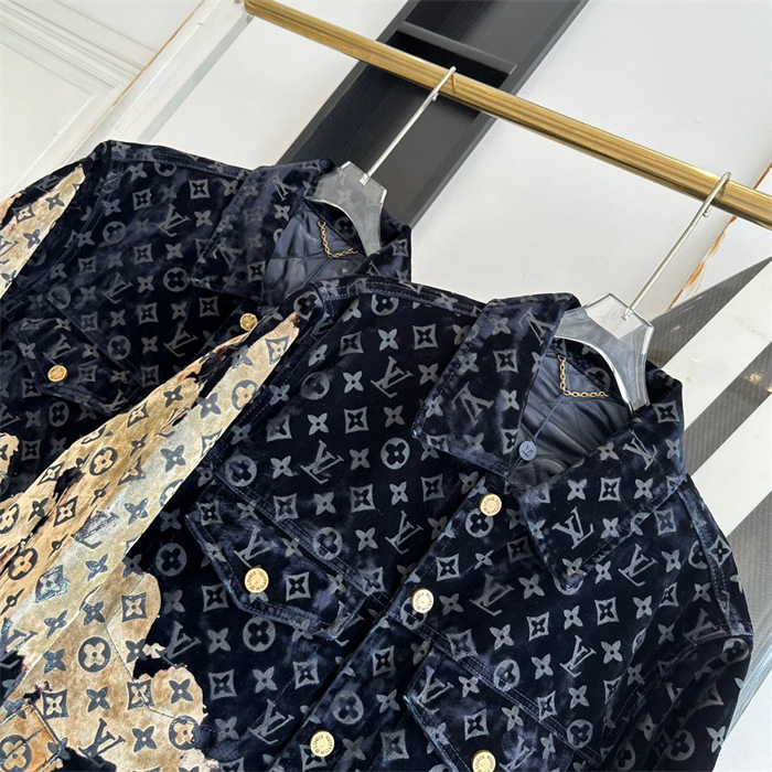 2024SS LV JacketJeans Top Version - DEEPREPS