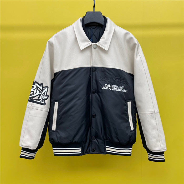 2024ss LV Leather Jacket Top Version - DEEPREPS