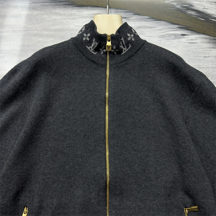 2024fw LV Zipper Sweater Top Version - DEEPREPS