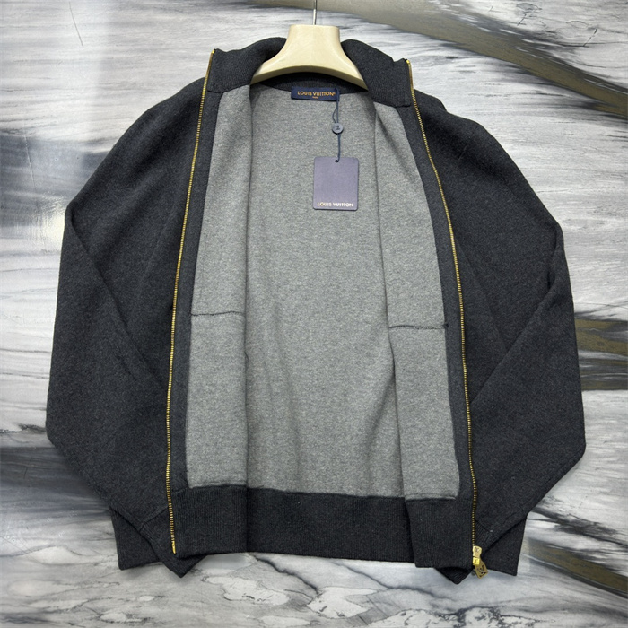 2024fw LV Zipper Sweater Top Version - DEEPREPS