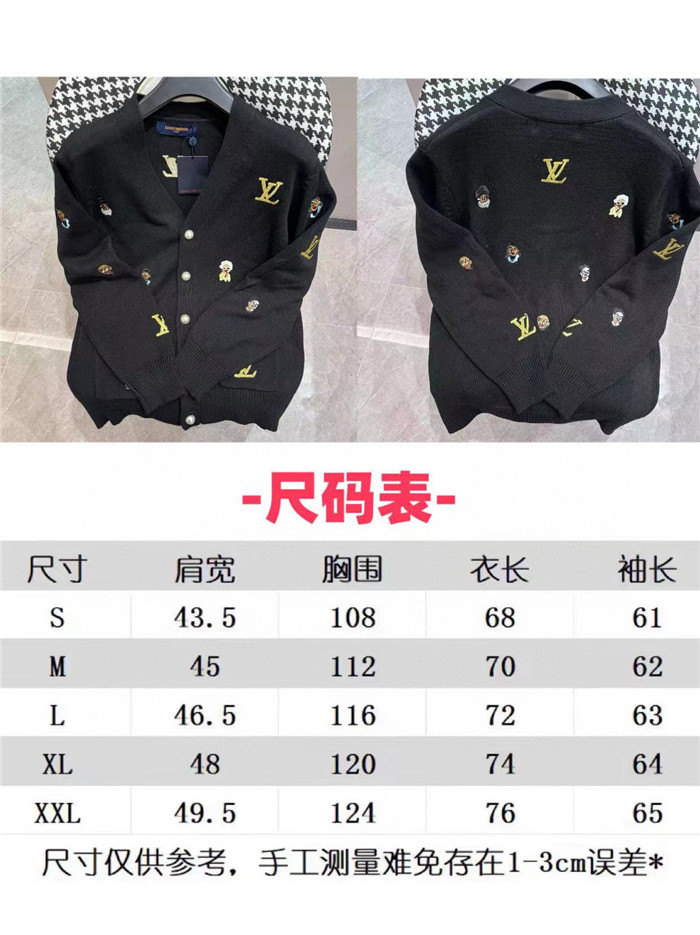 2024ss LV Cardigan Sweater Top Version - DEEPREPS