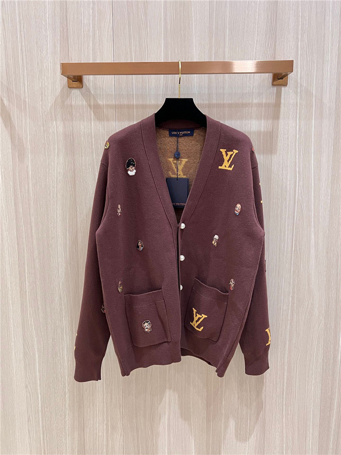 2024ss LV Cardigan Sweater Top Version - DEEPREPS