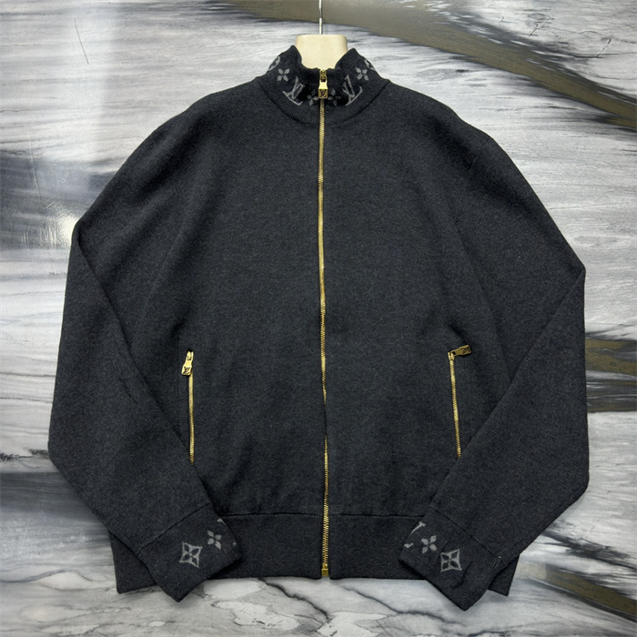 2024fw LV Zipper Sweater Top Version - DEEPREPS