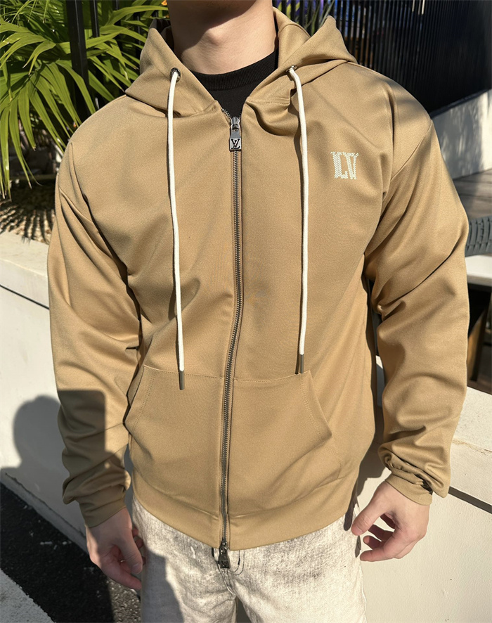 2024fw LV Zipper Hoodie Top Version - DEEPREPS