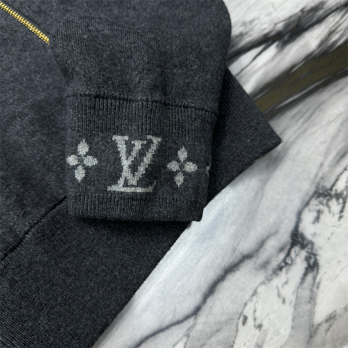 2024fw LV Zipper Sweater Top Version - DEEPREPS