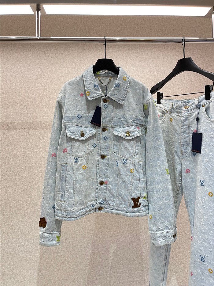 2024SS LV JacketJeans Top Version - DEEPREPS