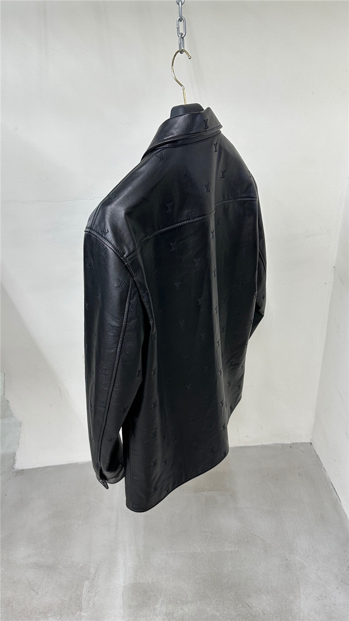 2024SS LV Leather Jacket Top Version - DEEPREPS