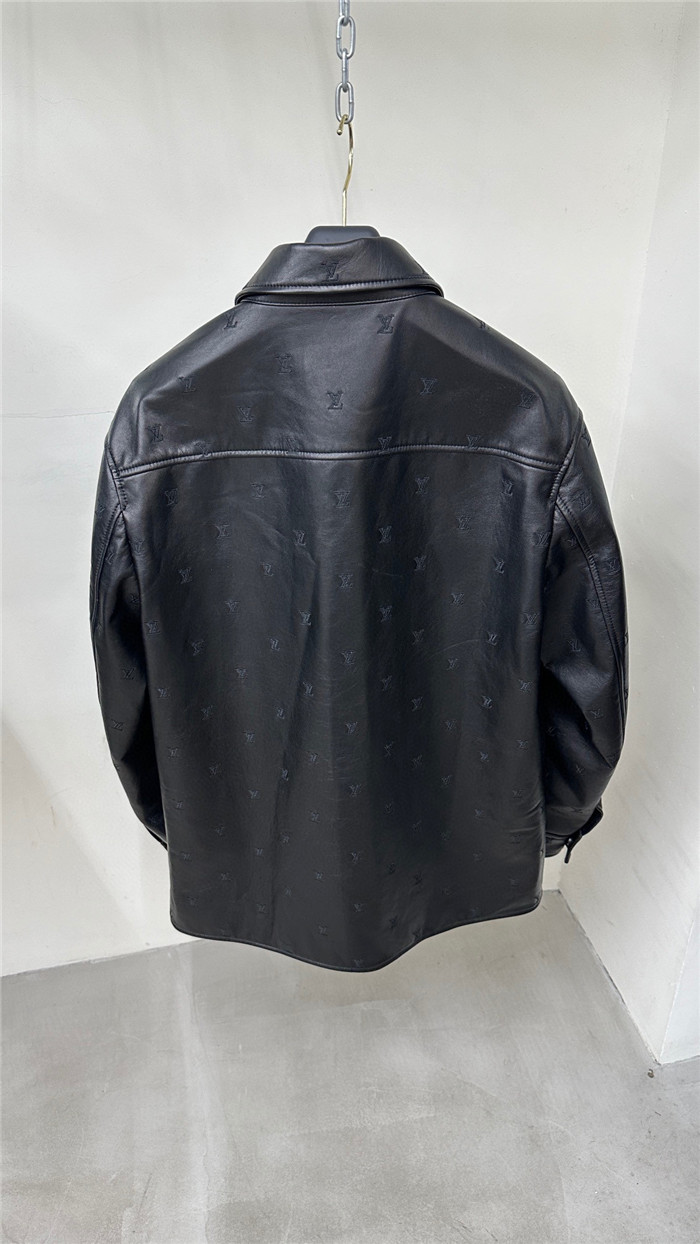 2024SS LV Leather Jacket Top Version - DEEPREPS