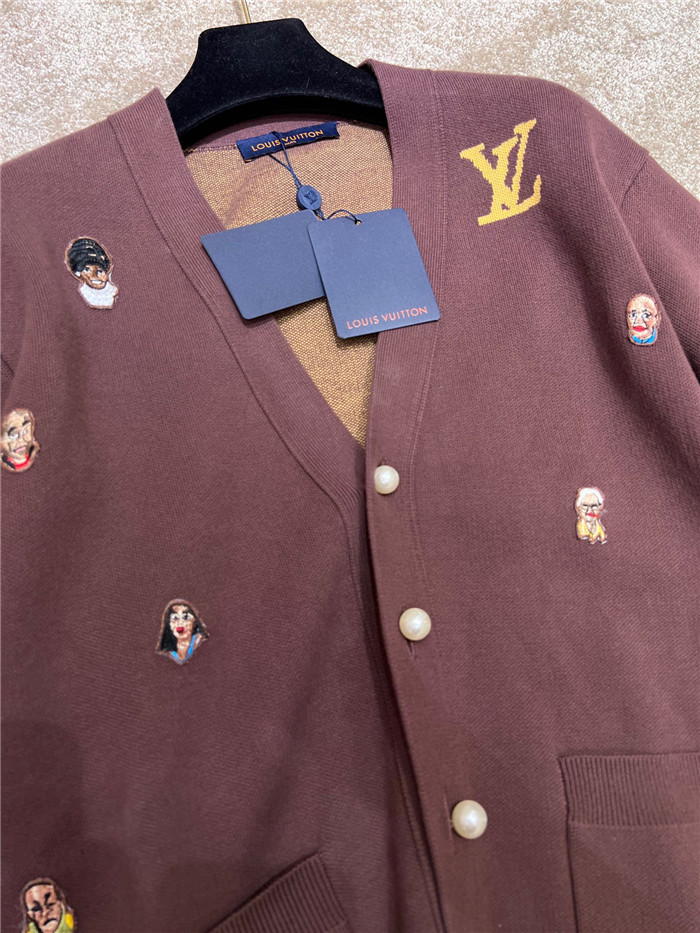 2024ss LV Cardigan Sweater Top Version - DEEPREPS
