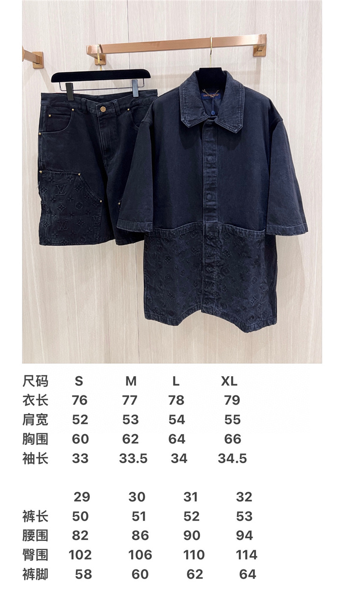 2024SS LV ShirtShorts Top Version - DEEPREPS