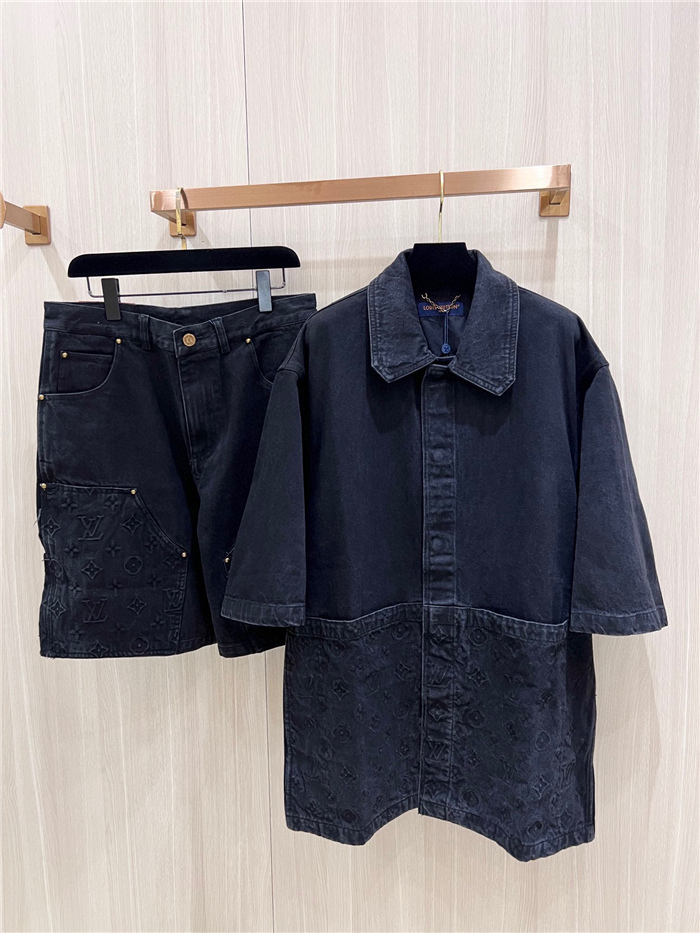 2024SS LV ShirtShorts Top Version - DEEPREPS