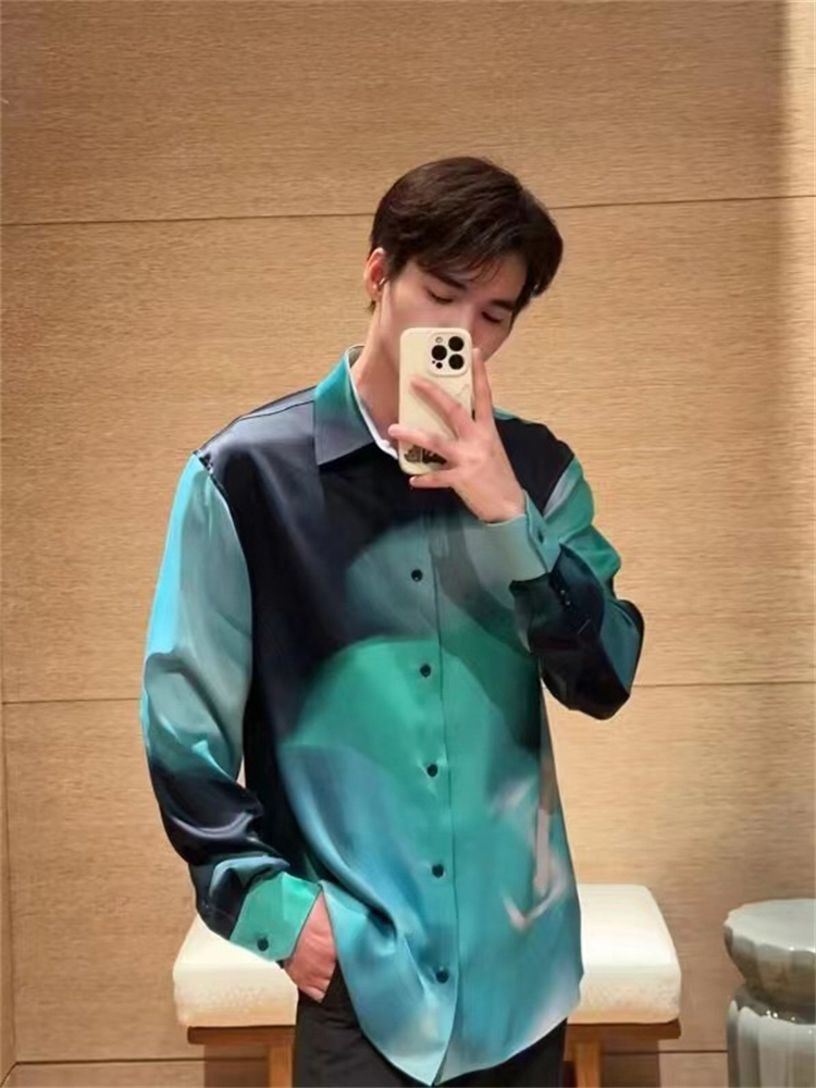 2024ss LV Silk Shirt Top Version - DEEPREPS