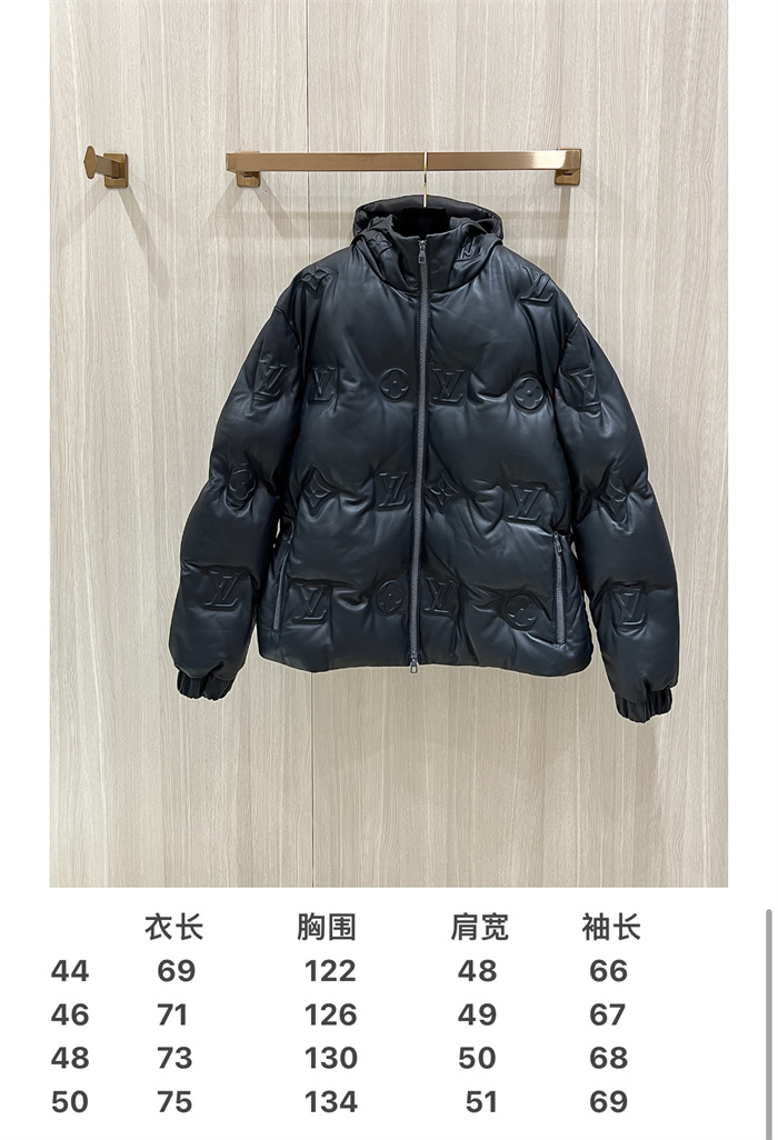 2025SS LV Leather Down Jacket Top Version - DEEPREPS