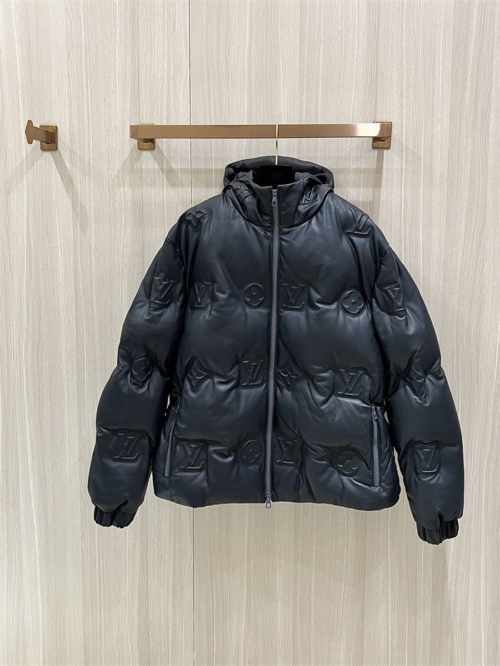 2025SS LV Leather Down Jacket Top Version - DEEPREPS
