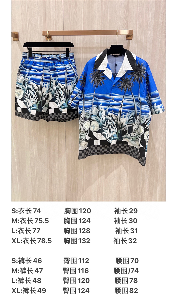 2024SS LV ShirtShorts Top Version - DEEPREPS