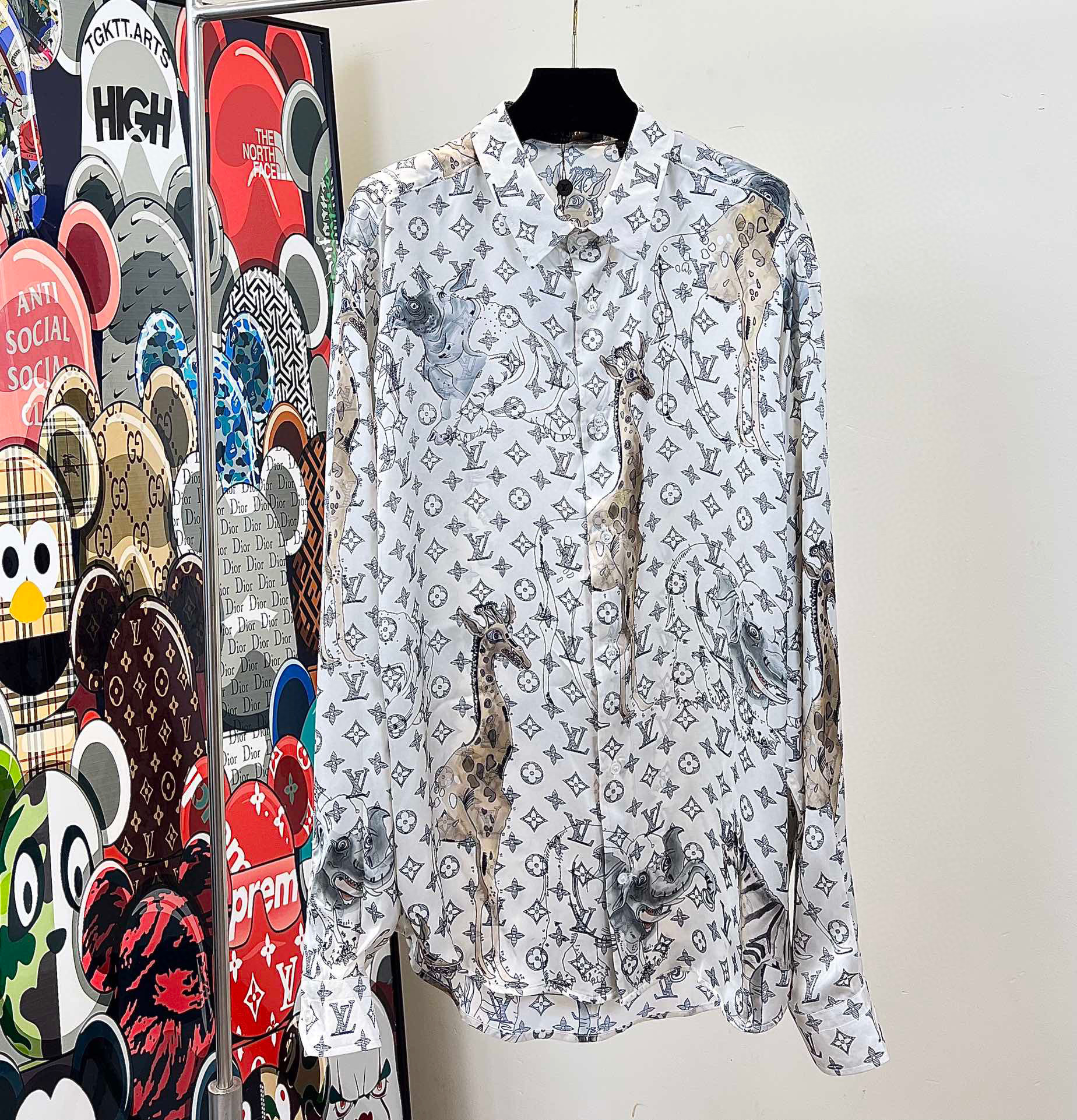2024SS LV Silk Shirt Top Version - DEEPREPS