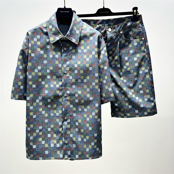 2025SS LV JShirtShorts Top Version - DEEPREPS