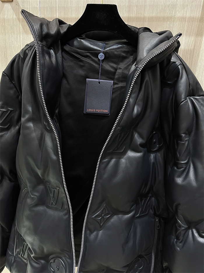 2025SS LV Leather Down Jacket Top Version - DEEPREPS