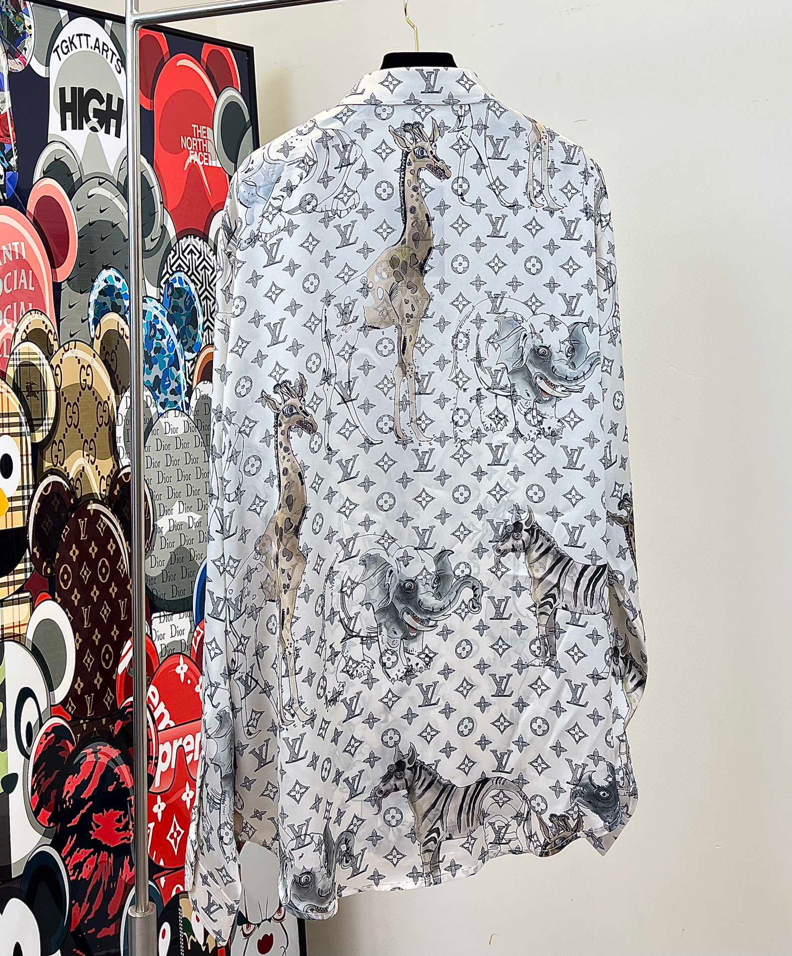 2024SS LV Silk Shirt Top Version - DEEPREPS