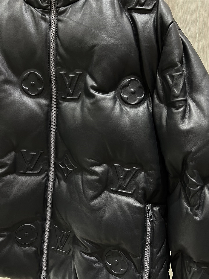 2025SS LV Leather Down Jacket Top Version - DEEPREPS