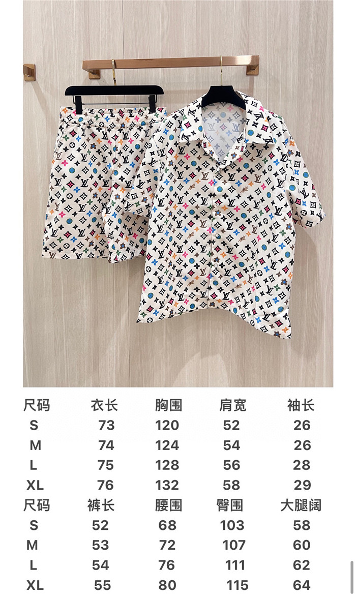 2024SS LV ShirtShorts Top Version - DEEPREPS