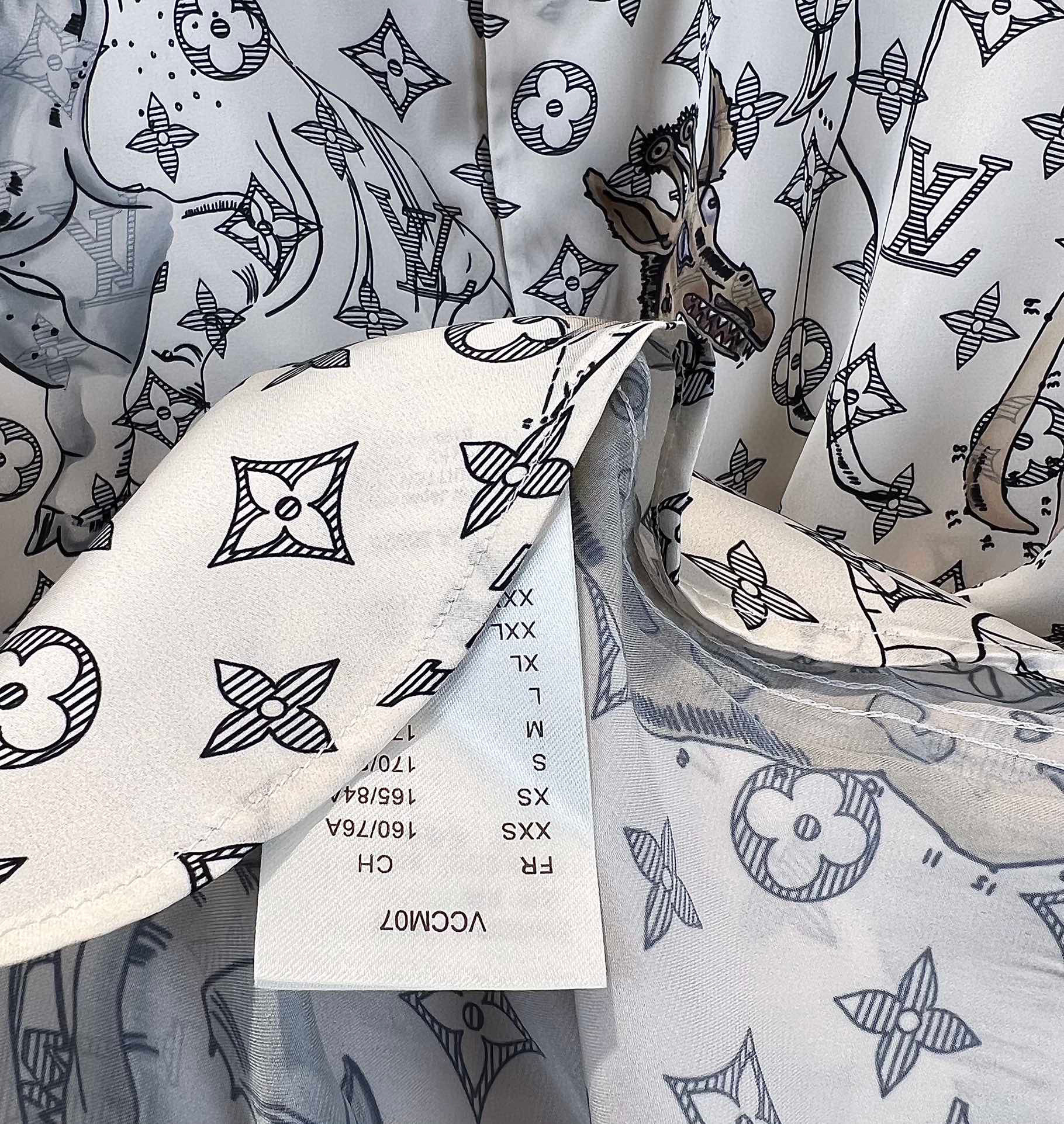 2024SS LV Silk Shirt Top Version - DEEPREPS