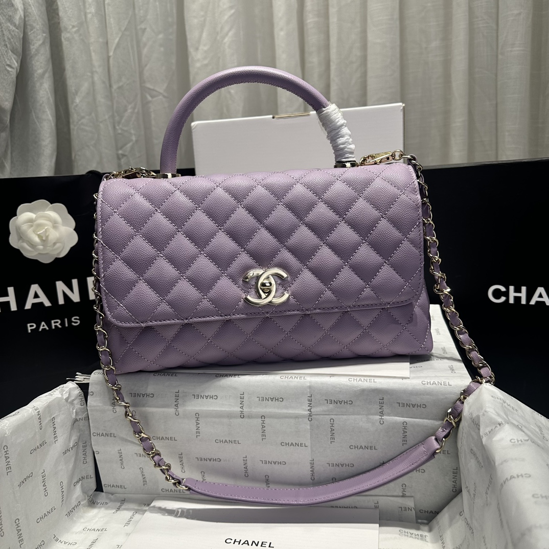 Chanel 2025 News Eason Purple Bag Replica - DEEPREPS