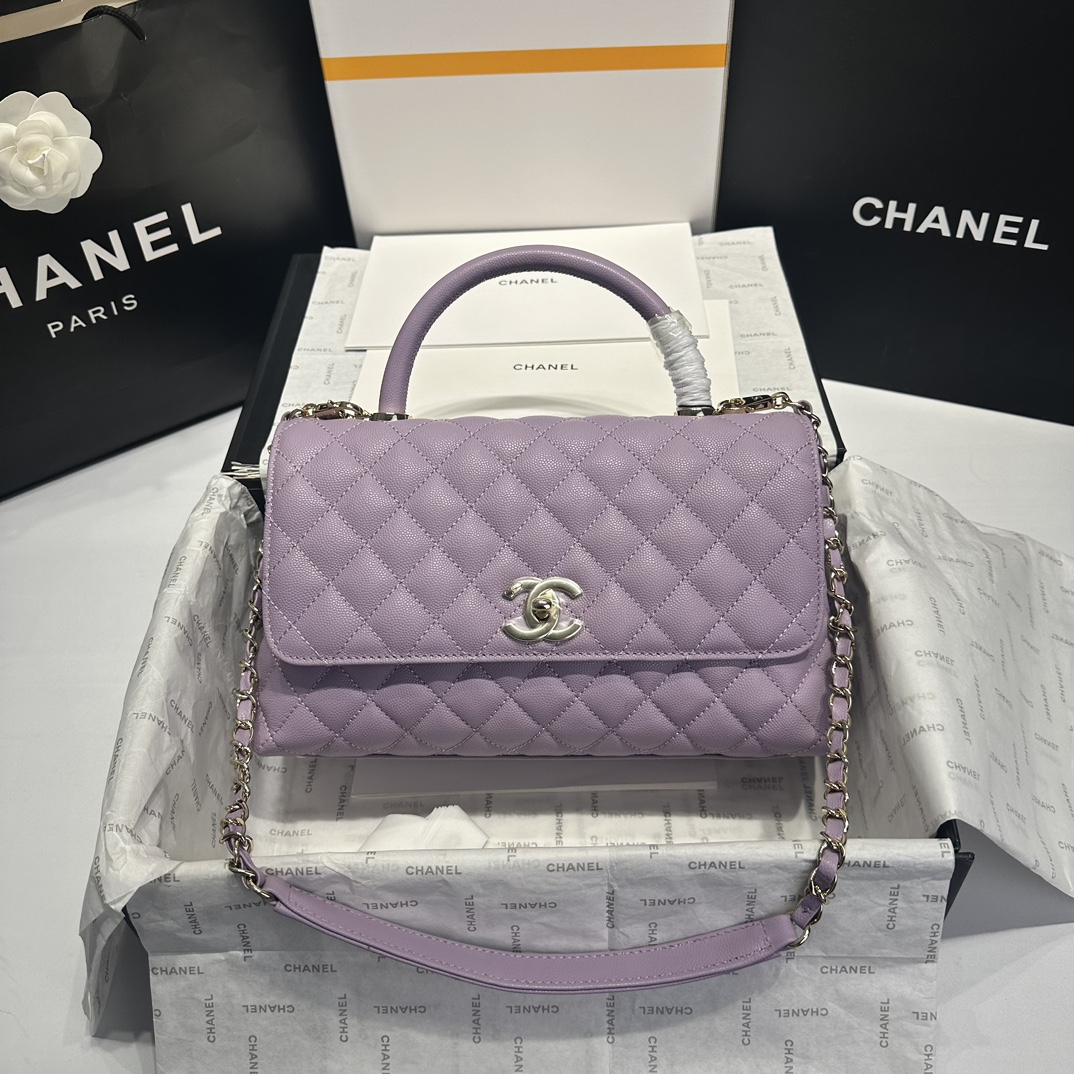 Chanel 2025 News Eason Purple Bag Replica - DEEPREPS