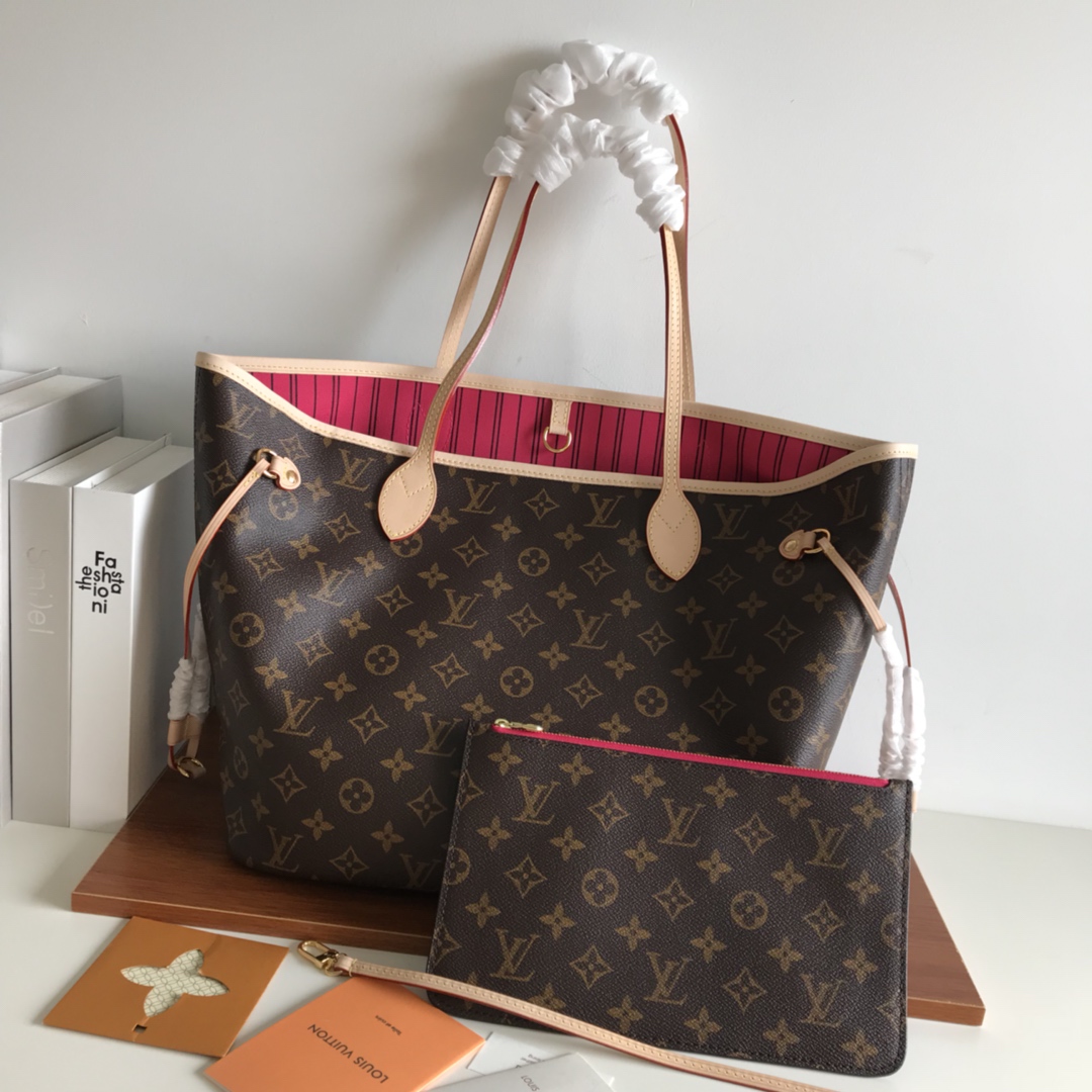 Louis Vuitton Monogram Canvas Neverfull MM Bag Replica M41178 - DEEPREPS