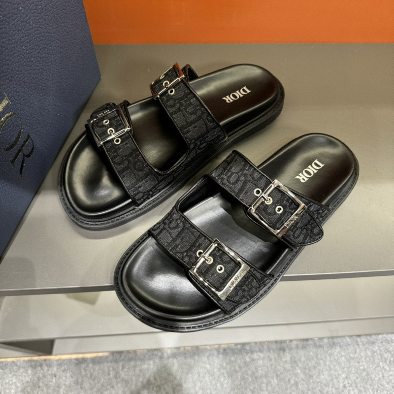 Dior Oblique Double Strap Sandals rep - DEEPREPS