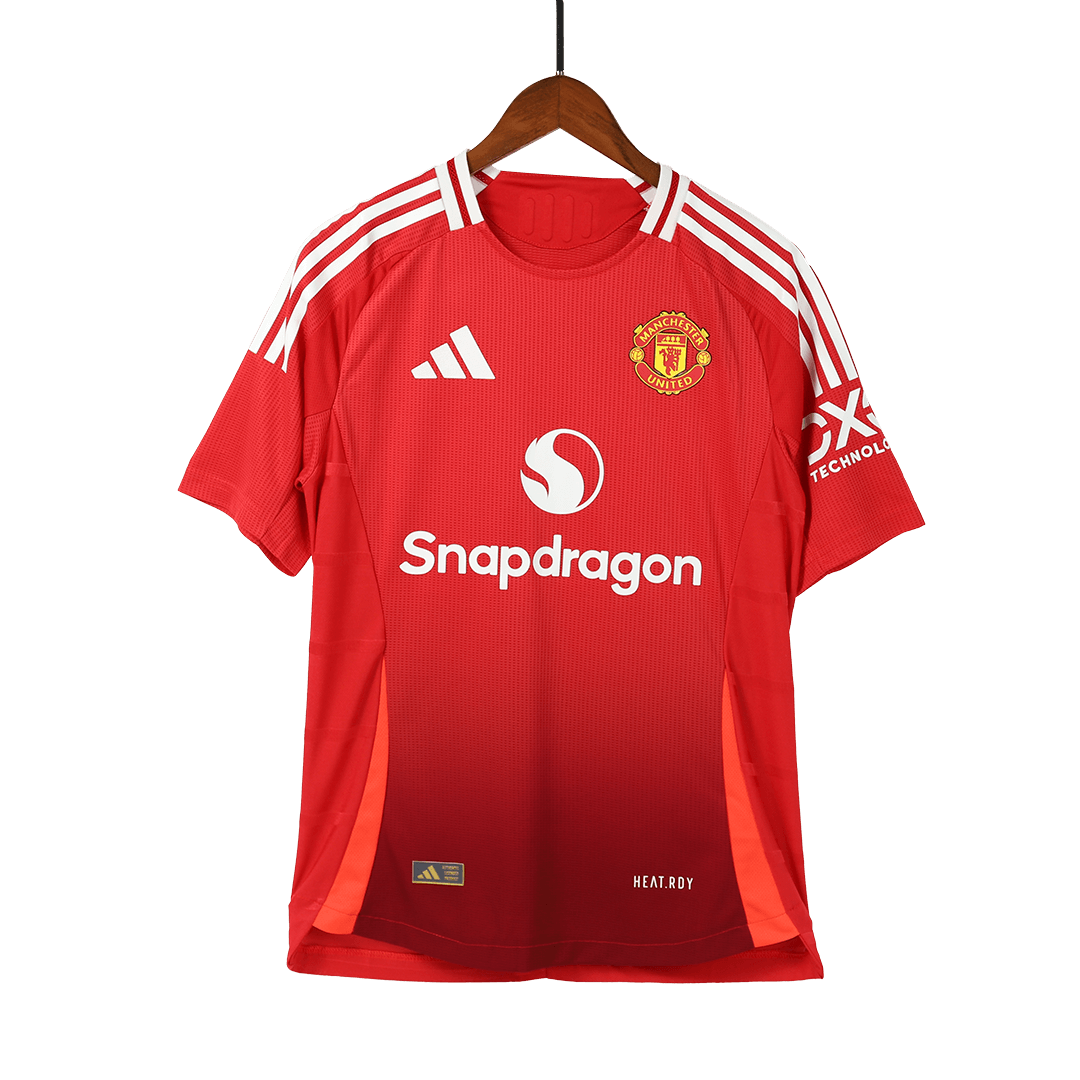 Manchester United Home Match Jersey+Shorts+Socks Full Kit Player Version 2024/25 - Reps Jerseys