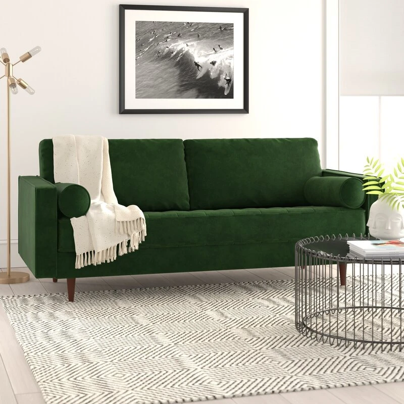 84 Wide Square Arm Sofa