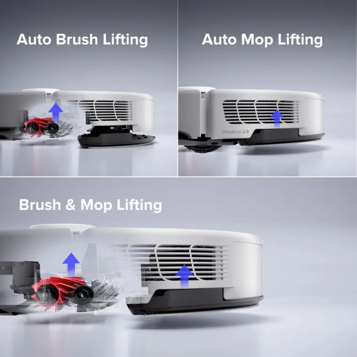 Roborock S8 Pro Ultra Robot Vacuum 6000Pa Suction Dual Roller Brush Cleaner