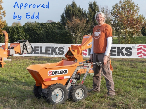 DELEKS MD-400-BS chain driven mini dumper
