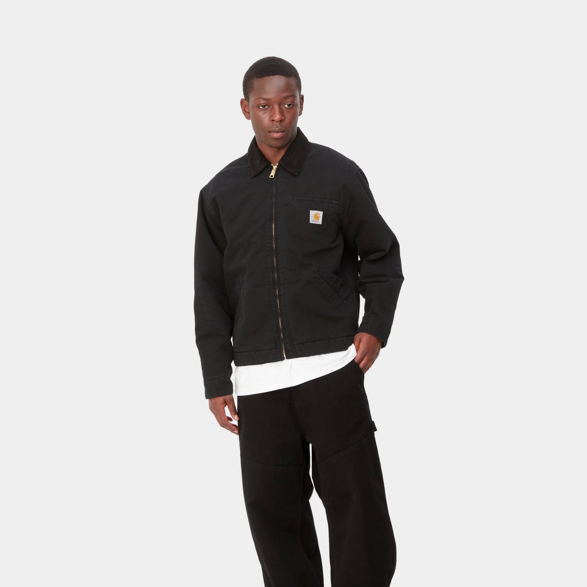 OG Detroit Jacket (Winter) Black (aged canvas)