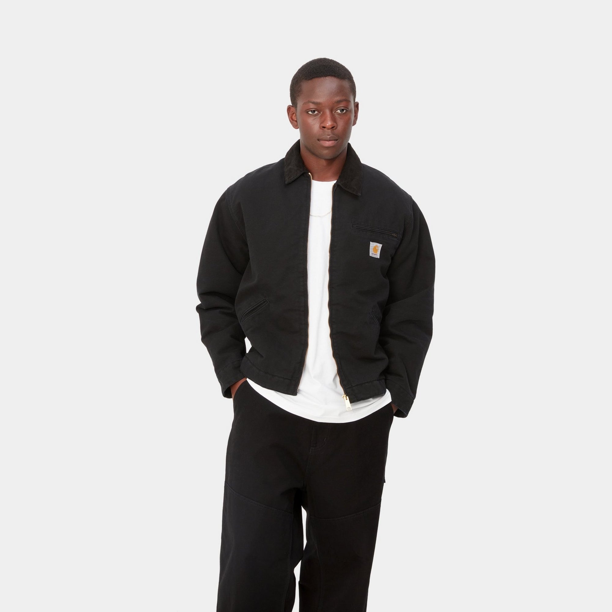 OG Detroit Jacket (Winter) Black (aged canvas)