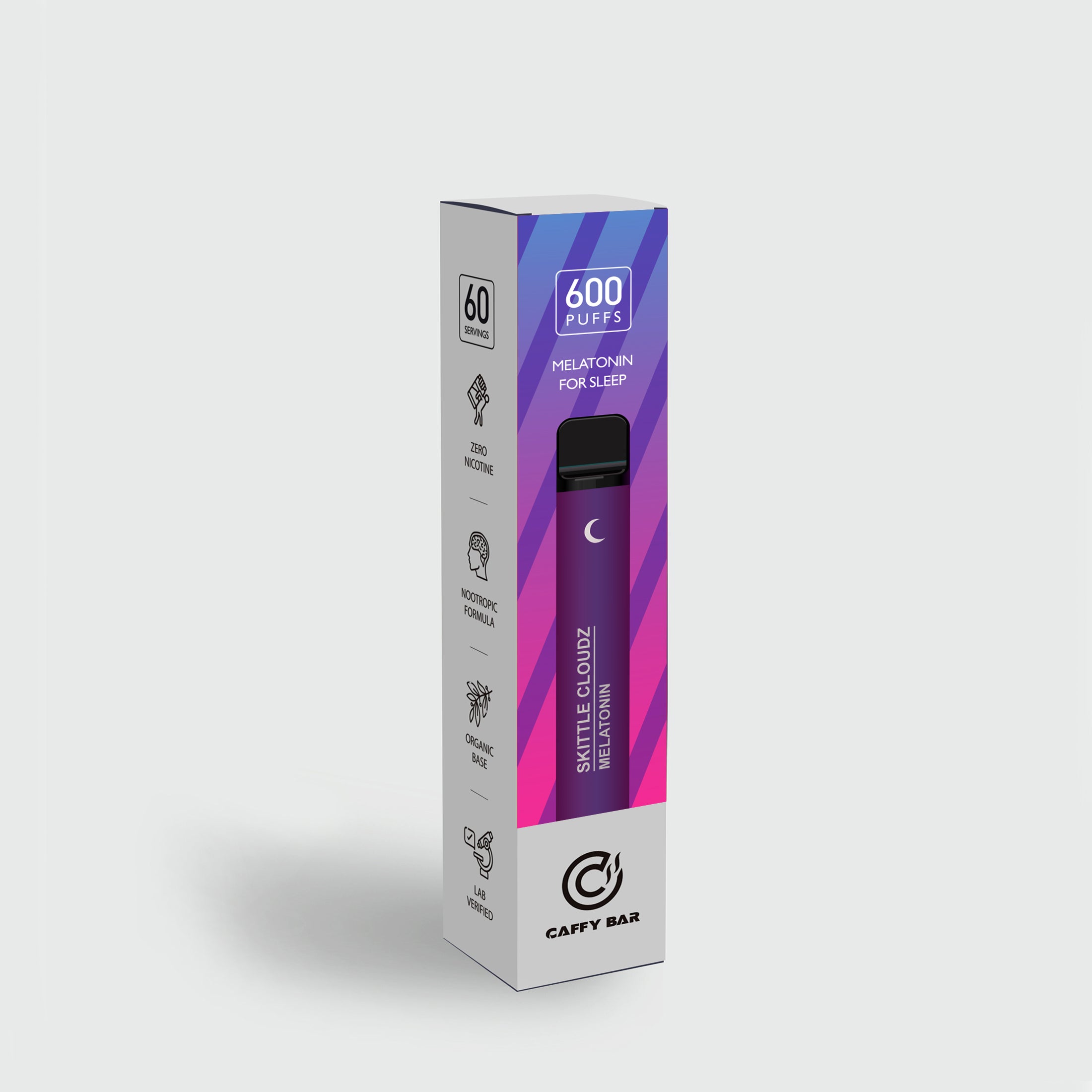 Melatonin inhaler  - skittle cloudz - Caffeine vape shop online