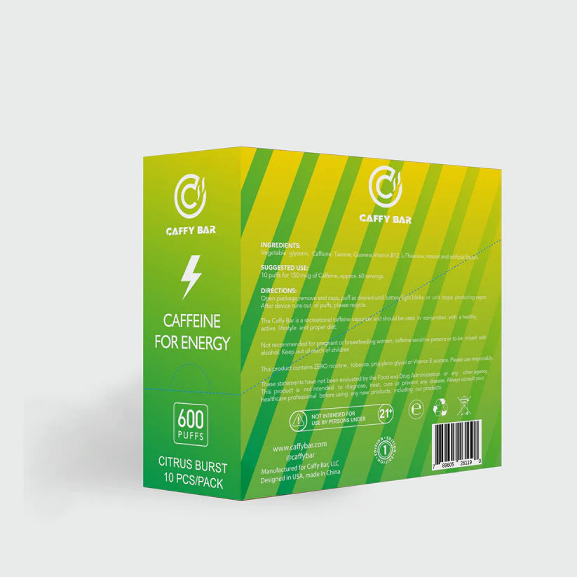 Citrus Burst-Caffeine diffuser - Caffeine vape shop online